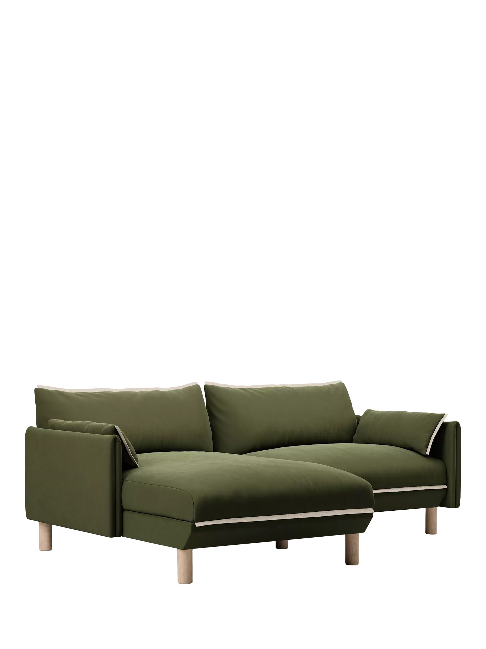 Cozmo Cozy 3 Seater LHF Chaise Sofa