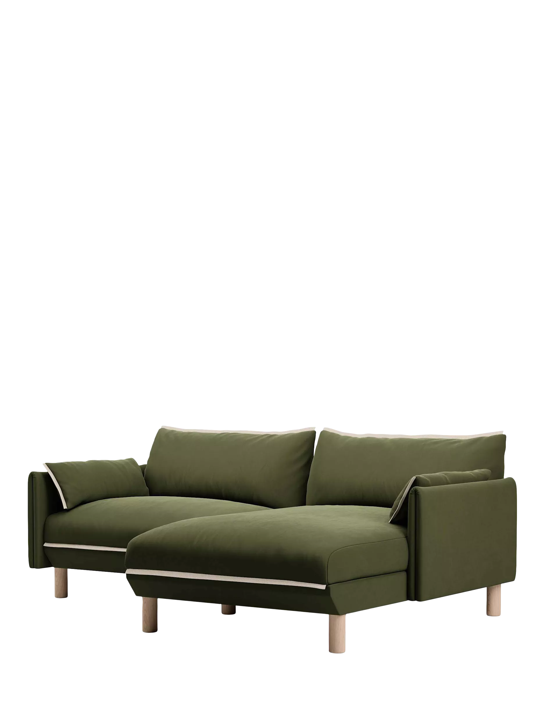 Cozmo Cozy 3 Seater RHF Chaise Sofa