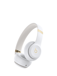 Beats Solo 4 Wireless Bluetooth On-Ear Headphones with Mic/Remote, White