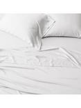 west elm Tencel Fitted Sheet, Super King, White