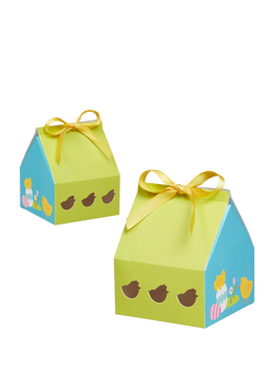 Tala Easter Chick Treat Gift Box with Ribbon, Pack of 2, Multi