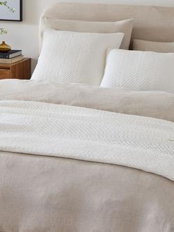 west elm Reflections Cotton Matelasse Bedspread - view 2, White