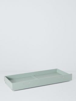 John Lewis Elementary Cotbed Drawer, Misty Green