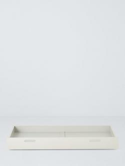 John Lewis Elementary Cotbed Drawer - view 2, Grey