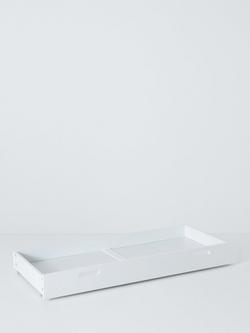 John Lewis Elementary Cotbed Drawer, White