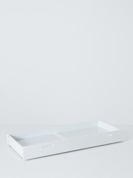 John Lewis Elementary Cotbed Drawer, White