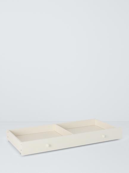 John Lewis Kids' Avery Cotbed Drawer, Cream/Natural