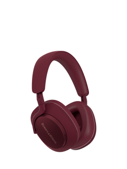 Bowers & Wilkins PX7 S2e Noise Cancelling Wireless Over Ear Headphones, Ruby Red