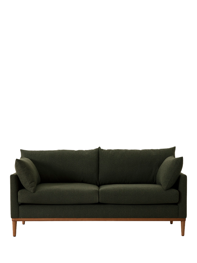 MODEL X01 Range, Swyft Model X01 Small 2 Seater Sofa, Boucle Everest Fern