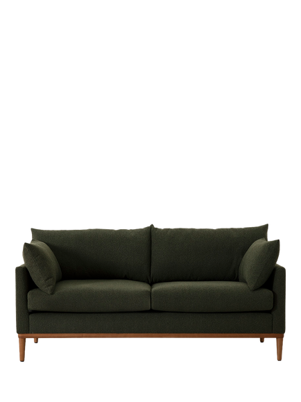 Swyft Model X01 Small 2 Seater Sofa, Boucle Everest Fern