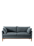 Swyft Model X01 Small 2 Seater Sofa, Linen Marine