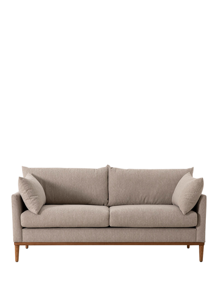 Swyft Model X01 Small 2 Seater Sofa, Linen Pumice