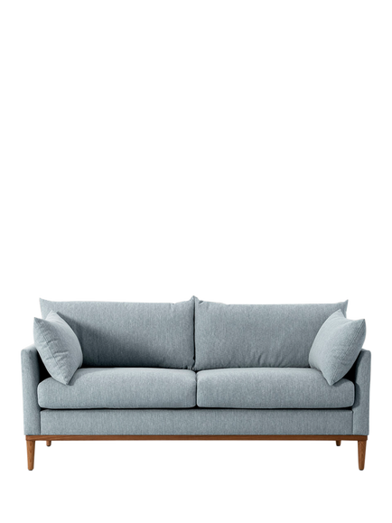 Swyft Model X01 Small 2 Seater Sofa, Linen Seaglass