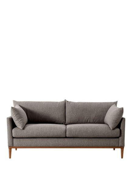 Swyft Model X01 Small 2 Seater Sofa, Linen Shadow