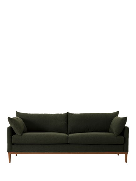 Swyft Model X01 Large 3 Seater Sofa, Boucle Everest Fern