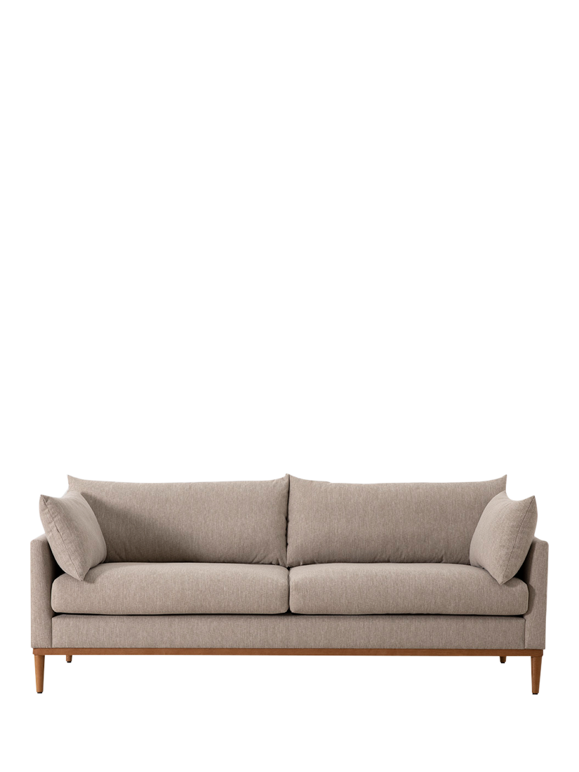 MODEL X01 Range, Swyft Model X01 Large 3 Seater Sofa, Linen Pumice