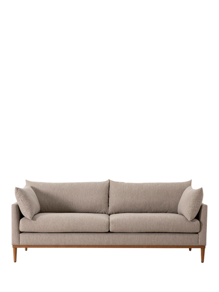 Swyft Model X01 Large 3 Seater Sofa, Linen Pumice