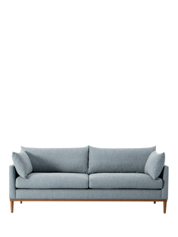 Swyft Model X01 Large 3 Seater Sofa, Linen Seaglass