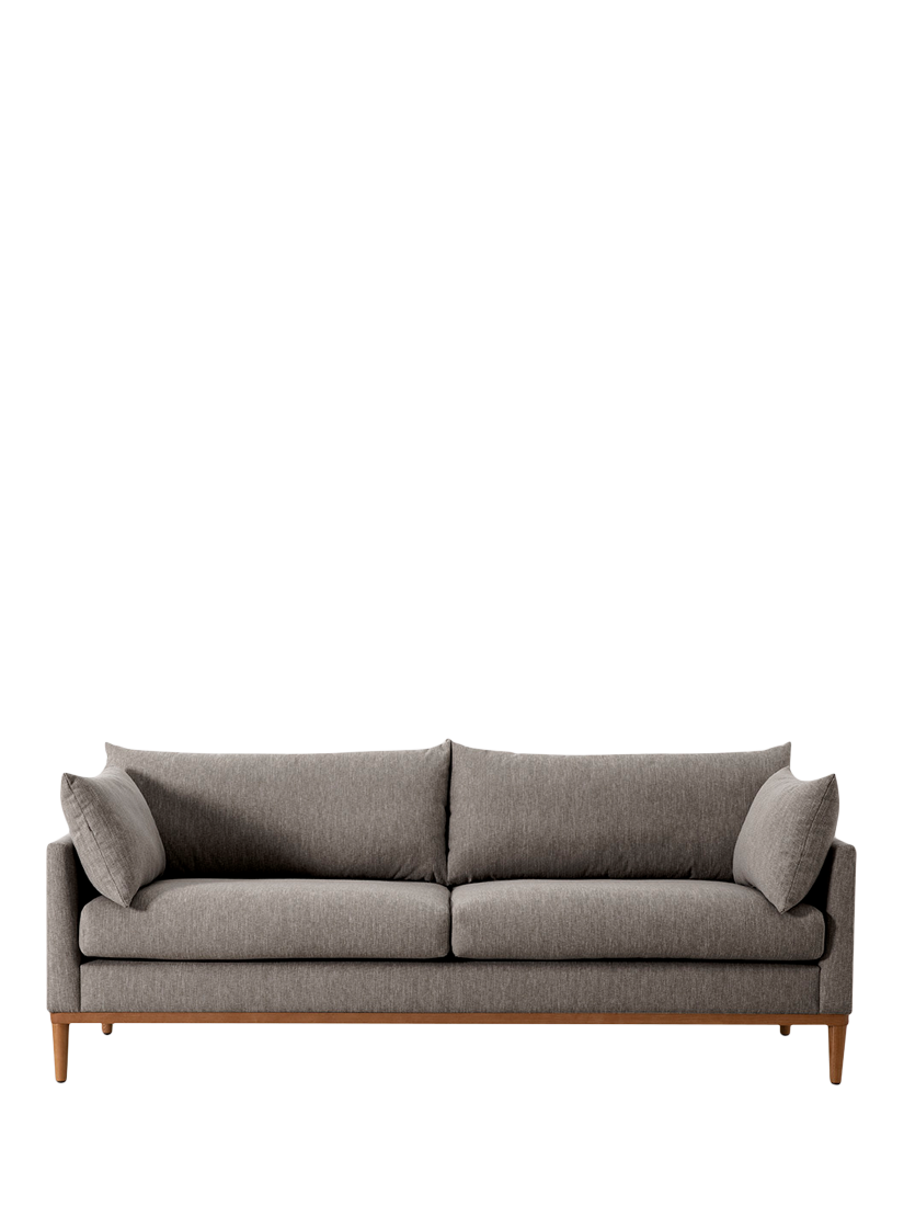 MODEL X01 Range, Swyft Model X01 Large 3 Seater Sofa, Linen Shadow