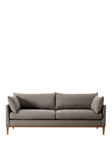 Swyft Model X01 Large 3 Seater Sofa, Linen Shadow