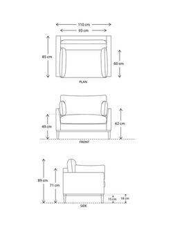 Swyft Model X01 Sofa Snuggler - view 2, Linen Shadow