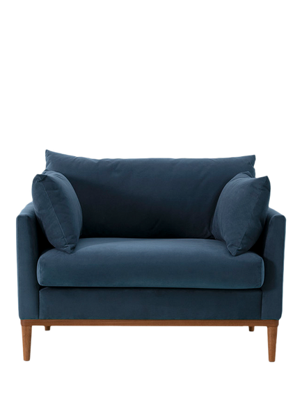 Swyft Model X01 Sofa Snuggler, Velvet Teal