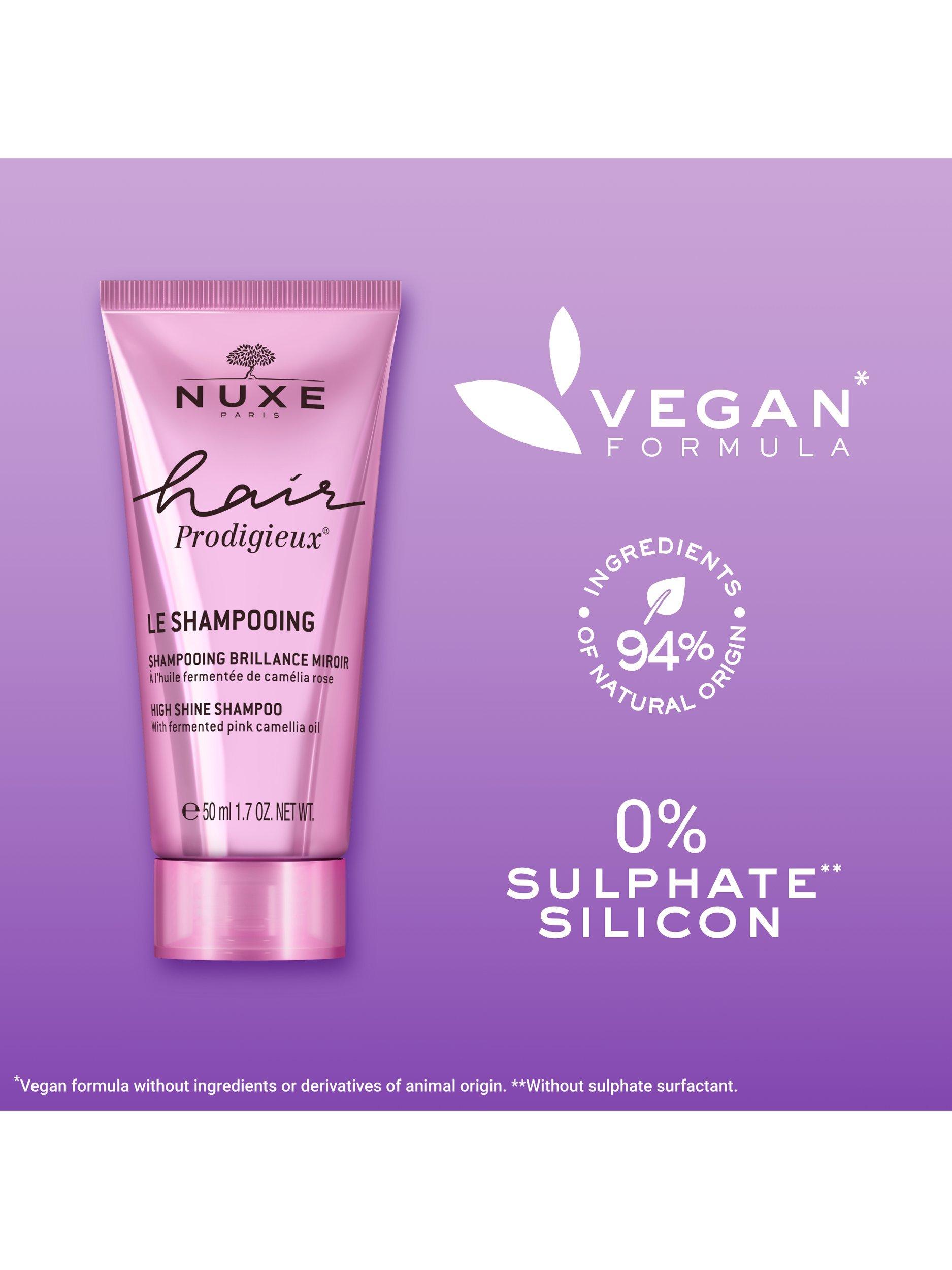 Product image 2 of 5, which shows NUXE Hair Prodigieux® High Shine Shampoo, 50ml