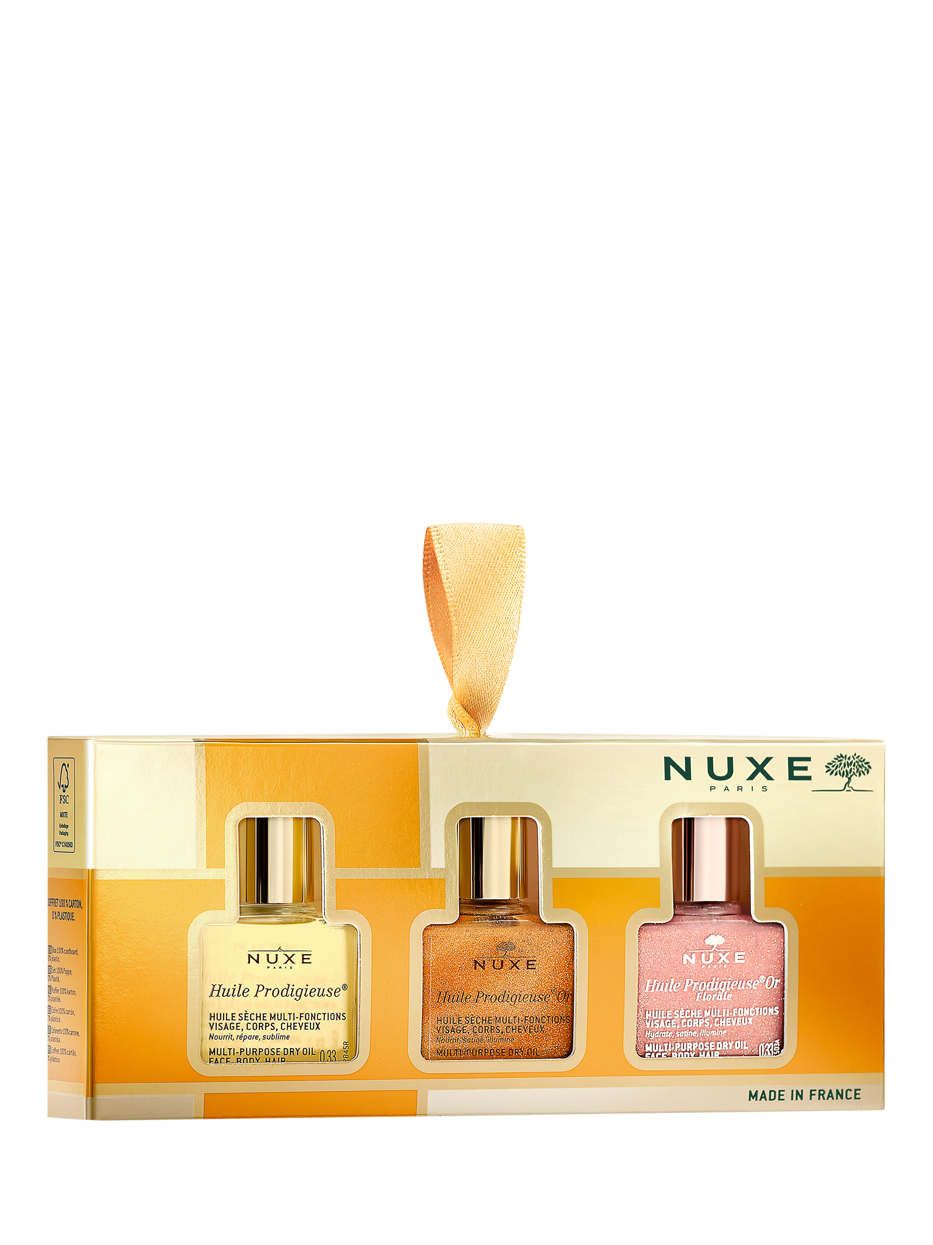 NUXE Huile Prodigieuse® Trio Skincare Gift Set