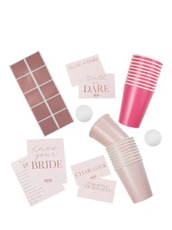 Ginger Ray Hen Party Games Hamper, Pink