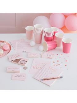 Ginger Ray Hen Party Games Hamper - view 2, Pink