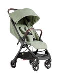 Silver Cross Clic Pushchair and Footmuff, Almond, Sage