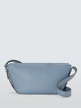 John Lewis ANYDAY Faux Leather Crossbody Sling Bag, Blue Pu