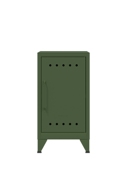 Bisley Fern Mini Right Hand Side Table/Locker, Olive Green