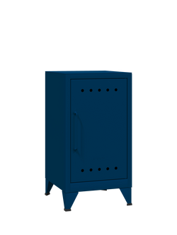 Bisley Fern Mini Right Hand Side Table/Locker - view 2, Prussian