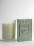 Laura Ashley Fresh Linen Scented Candle, 190g