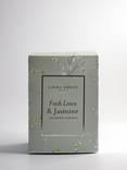 Laura Ashley Fresh Linen Scented Candle, 190g