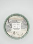 Laura Ashley Hartington White Lily & Sandalwood 3 Wick Scented Candle, 400g