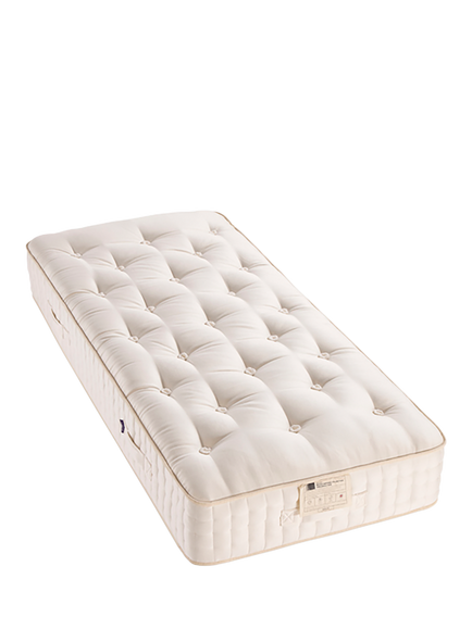 John Lewis British Natural Collection Swaledale 16000 Mattress, Firmer Tension, Single, White