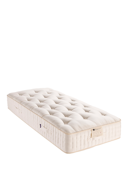 John Lewis British Natural Collection Swaledale 16000 Mattress, Regular Tension, Single - view 2, White