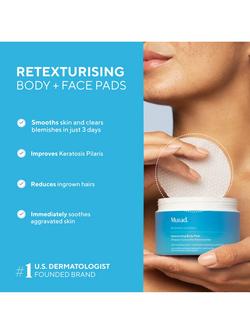 Murad Blemish Control Retexturising Body + Face Pads, x 45 Pads - view 2, 