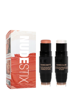 Nudestix Peach And Glow Makeup Gift Set, 