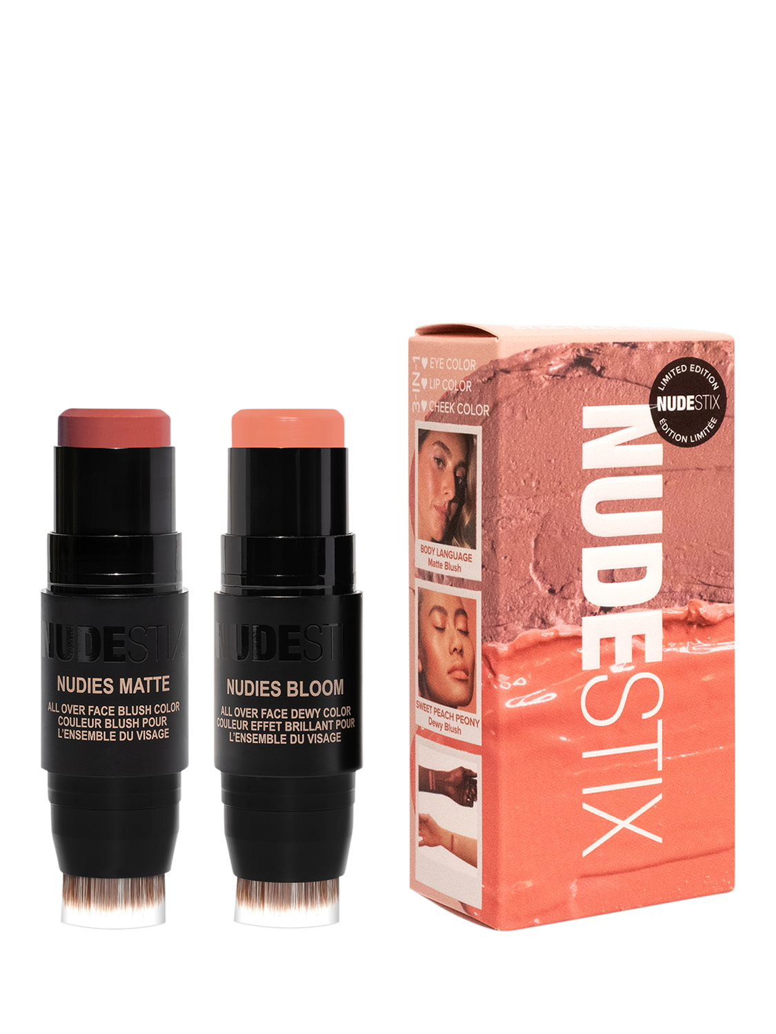 Product image 1 of 1, which shows Nudestix Pretty Nude Skin Makeup Gift Set