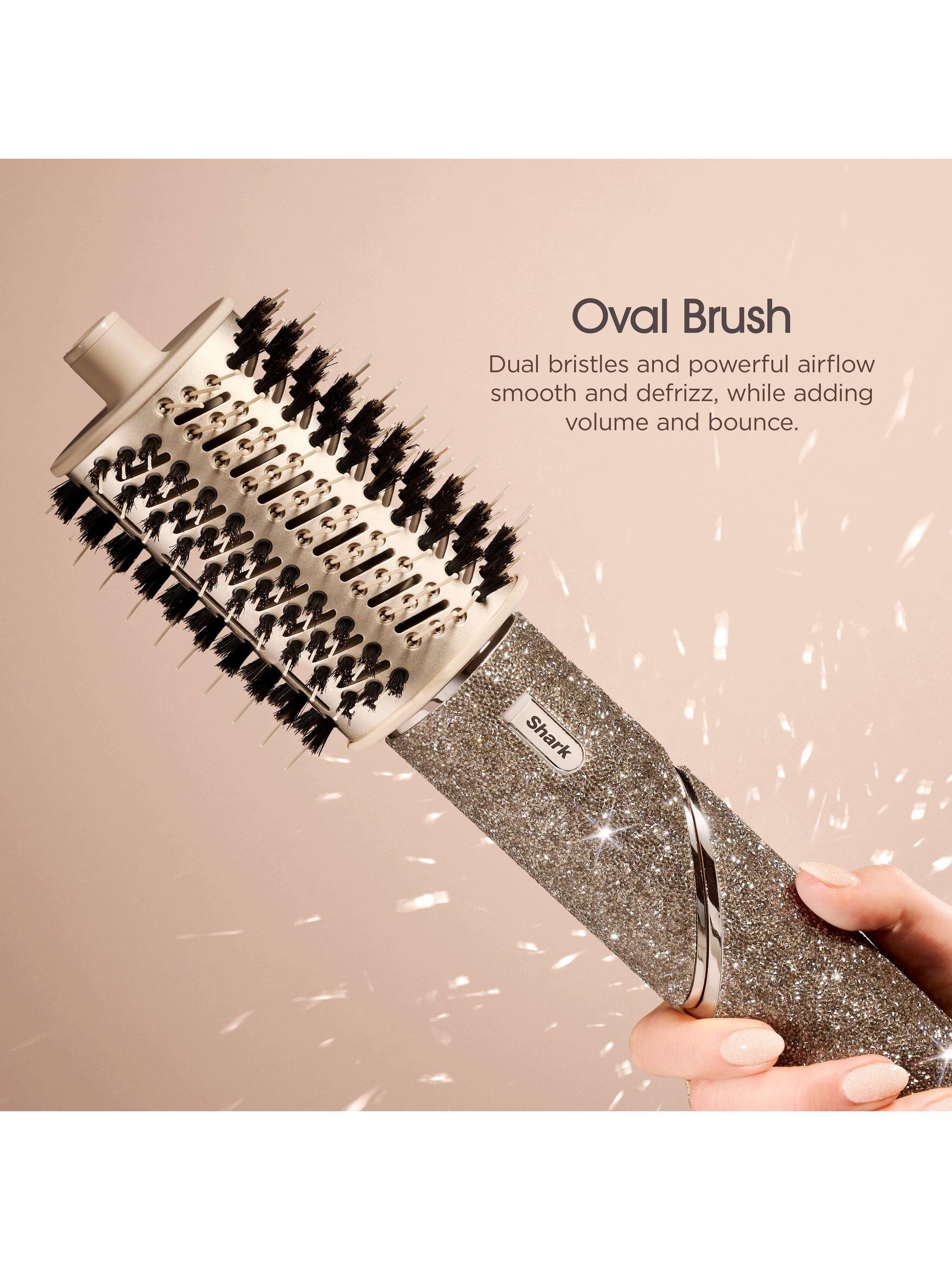 Product image 4 of 8, which shows Shark FlexStyle HD446JSUK 5-in-1 Air Styler & Hair Dryer with Storage Case, Champagne Sparkle