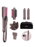 Shark FlexFusion HD652SUK 5-in-1 Hot Air Styler Hair Dryer & Ceramic Straightener with Case, Cosmic Blush