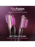 Shark FlexFusion HD652SUK 5-in-1 Hot Air Styler Hair Dryer & Ceramic Straightener with Case, Cosmic Blush