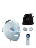 Shark CryoGlow FW312UK Under-Eye Cooling & LED Anti-Ageing & Blemish Repair Mask, Blue Frost