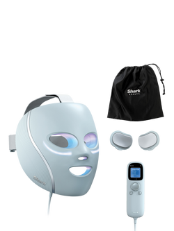 Shark CryoGlow FW312UK Under-Eye Cooling & LED Anti-Ageing & Blemish Repair Mask - view 2, Blue Frost
