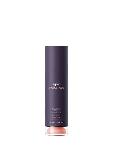 Dyson Chitosan™ Curly/Coily Light Pre Style Hair Cream, Purple