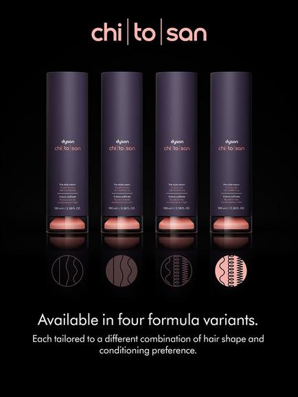 Dyson Chitosan™ Curly/Coily Rich Pre Style Hair Cream - view 2, Purple