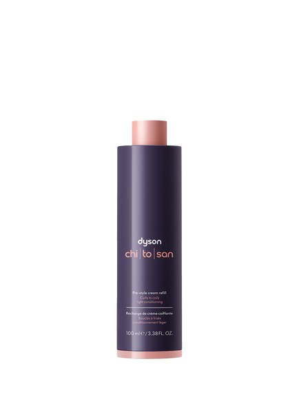Dyson Curly/Coily Light Hair Style Cream Refill, Purple